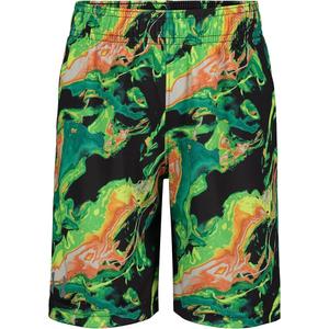 Under Armour Boys Printed Boost Short, Elastic Waistband, Birdie Green, 2T US