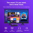 Roku Smart TV 2026 – 24-Inch Select Series, 720p HD TV – Roku TV with Voice Remote – Flat Screen LED Television with Wi-Fi for Streaming Live Local News, Sports, & Movies – Bluetooth Headphone Mode