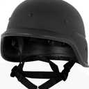 ABS Army Surplus Military Airsoft Tactical Helmet, 11 inch L x 10 inch W x 7.5 inch H