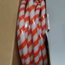 Joiedomi 40FT LED Candy Cane Rope Lights, Waterproof Outdoor 360 LED Christmas Decor Lights for Garden Yard Party Xmas Christmas Holiday Decorations (Red & Warm White)