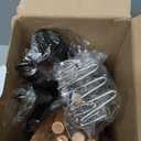 Cooking Utensils Set- 35 PCs Kitchen Utensils with Grater,Tongs, Spoon Spatula &Turner Made of Heat Resistant Food Grade Silicone and Wooden Handles Kitchen Gadgets Tools Set for Nonstick Cookware (Black)