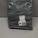 NICETOWN 100% Blackout Curtains 40" Long, Pair of Energy Smart & Noise Blocking Out Drapes for Baby Room Window, Thermal Insulated Guest Room Lined Window Dressing (Dark Mallard, 37" Wide)