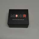 MioHHR Stainless Steel Band and Case Compatible with Apple Watch Band 44mm 42mm (Series 3/2/1), Men Metal Protective Bumper Cover for iWatch Series 6/5/4/3/2/1/SE/SE2/SE3, Black