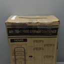 PRAKI Airtight Food Storage Containers Set with Lids - 24 PCS, BPA Free Kitchen and Pantry Organization, Plastic Leak-proof Canisters for Cereal Flour & Sugar - Labels & Marker (Black)