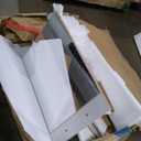 JUMMICO 35.4" Vanity Desk with LED Mirror & Power Outlet, Makeup Vanity Table with 3 Open Storage Shelves, Drawers and Cabinet, 3 Model Adjustable Lights for Bedroom & Dressing Room (White)