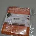 Fitted Bed Sheet Straps Bedroom Bed Sheet Holder Sheet Fasteners Keep Sheets in Place Elastic Sheet Strap Mattress Sheet Holders for All Mattress Sizes (Twin)