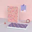 Monolike Fantastic A5 Line Spiral Notebook, Magical love - Hardcover 5.83 x 8.27inch 126 Page,120GSM Thick paper