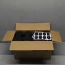 16oz Clear Plastic Jars With Lids,Plastic Jars With Lids,Airtight Container Ideal For Dry Food, Peanut Butter, Honey Jam,Cream, Bathroom and Storage(set of16)