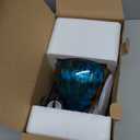 Muse Garden Hummingbird Feeders for Outdoors Hanging, Blown Glass Hummingbird Feeder Gifts for Women, Garden Decor Backyard Decor, Unique Gardening Gifts for Older Women, 34OZ, Comet