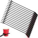 Norme 30 Pcs Grabber Reacher Tool Bulk, 31.5" Long Handle Trash Picker for Elderly Assist, Lightweight Handy Aid Nonslip Claw Grabber for Arm Extension 360 Rotating Pickup Stick Outdoor Cleanup Tool
