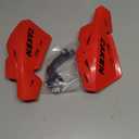 PRO CAKEN Universal 7/8" 22mm and 1 1/8" 28mm Handle Bar Hand Guards CNC Bracket for Dirt Bike Motocross ATV Scooter for CRF KLX KX LTR TRX SX SXF EXC XCW Grizzly hawk 250 Bicycles-Red