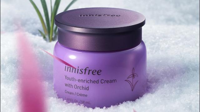 innisfree Orchid Youth-Enriched Cream, Korean Face Moisturizer for Firming, Hydration, and Youthful Skin