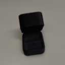 Velvet Single Ring Box Case Holder for Engagement Proposal Birthday Wedding,Jewelry Ring Gift Box Jewelry Packaging Box (Black)