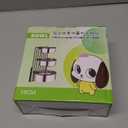 Dog Crate Water Bowl No Spill, 2 Pack Dog Crate Bowls Hanging, Kennel Water Food Bowls Mountable, Pet Cage Accessories Feeder Dish, Stainless Steel Coop Cup for Cat Puppy Bunny Guinea Pig Ferret Bird (M(6.3*2.6'' & 5.5*2.4''), Black)