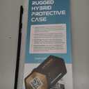 Mumba Dockable for Nintendo Switch 2 Case with Flip Stand, [Titan] Ergonomic Switch 2 Grip Protective Cover Holds 5 Game Cards & 2 TF Cards TPU Accessories and Quick-Release Joy-Con Design(Black)