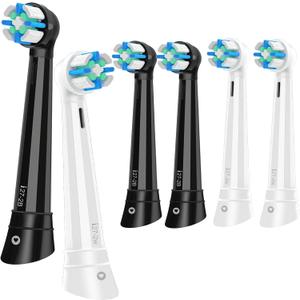 Replacement Heads Compatible with Oral B iO 3 4 5 6 7 8 9 10 Series Electric Toothbrush,6PCS
