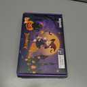 Black Cat Costume for Girls, Halloween Cat Costume Set with Light Up Tutu Skirt, Ears Headband Tail Gloves for Kids