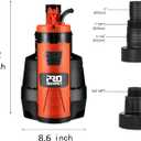 Sump Pump, Prostormer 3500 GPH 1HP Submersible Clean/Dirty Water Pump with Build-in Float Switch for Pool, Pond, Garden, Flooded Cellar and Irrigation