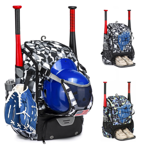 Softball Bag,Softball Bat Bag For Youth Adults,Baseball Bag with Fence Hook for TBall Bat & Equipment,Lightweight Baseball Bat Backpack with Shoe Compartment,Large Main Compartment for Helmet