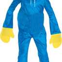 Disguise Huggy Wuggy Costume for Kids, Official Poppy Playtime Costume with Headpiece, Child Size (4-6)