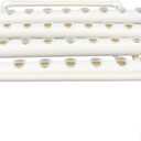 INTBUYING Hydroponics Growing System 36 Holes 4 Pipes 1 Layer Plant Site Grow Kit Hydroponic Gardening System Horizontal with Water Pump, Nest Basket, Sponge for Leafy Vegetables