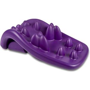 Kanjo Flex Firm Neck Cushion for Cervical Traction, Neck and Shoulder Relaxer, Neck Cervical Pillow with Acupressure Points for Pain Relief and Cervical Spine Alignment, Adjustable Firmness