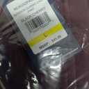 Reebok Women's Cinch-Bottom Sweatpant, Standard Fit, Midweight Cotton-Poly Fabric (Large, Black Cherry - Internal Drawstring)