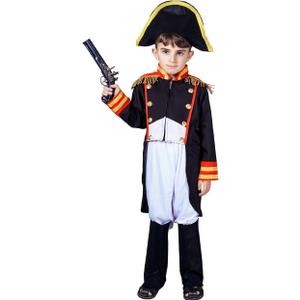Boy's Napoleon Costume Navy Red yellow,  10-12Y