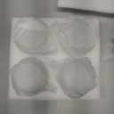 CNGLASS 10oz Double Walled Glass Coffee Mugs(4-pack),Clear Coffee Cups with Handle,Glass Espresso Mugs for Latte,Cappuccino,Tea