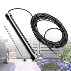Driveway Gate Vehicle Exit Wand Sensor with 50 ft Cable, Automatic Gate Opener Car Detector Compatible with Mighty Mule, Ghost Controls, liftMaster Vehicle Door Opening Systems