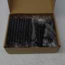 40 Pack 6 inch Cabinet Pulls Matte Black Stainless Steel Kitchen Cupboard Handles Cabinet Handles 3.75 Hole Center