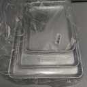 Nordic Ware Naturals 3 Piece Set - USA Made Aluminum Commercial Quality Sheet Pan for Baking or Roasting, Encapsulated Galvanized Steel Rim Prevents Warping; Half Sheet, Jelly Roll and Quarter Sheet (Bakers Delight Set, 1-Pack)