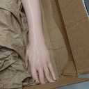 Silicone Tattoo arm, Highly Realistic arm, Tattoo Art Display arm, Tattoo Practice arm, Tattoo Fake Skin Built-in Steel Frame, Joints can be Moved