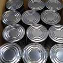 Jadive 12 Pcs Empty Coffee Cans with Lids Metal Tin Can for Kitchen Storage Loose Leaf Tea Containers Round Coffee Tin Metal Canister Tea Sugar Storage Packaging or Arts Crafts