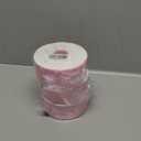 Isaspire 1-1/2" Width x 50 Yards Satin Fabric Ribbon, Light Pink Ribbon Perfect for DIY Bows, Swags, Gift Wrapping, Craft, Flower Bouquet，Christmas and Party Decoration