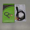 LiNKFOR RCA to HDMI Converter, 1080P AV to HDMI Converter, 16:9/4:3 Conversion Mini Composite CVBS Audio Video Adapter Supports PAL/NTSC for Wii/PS1/PS2/N64 (Female)