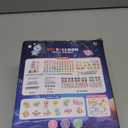 PINSHILE DIY Space Magic Balloon Craft Kit, Sticker Decorated Balloons Toy for Kids, Rocket Air Pump Fun with Balloon Monster Pals, DIY Creative Activity, Birthday Gifts for Girls Boys Ages 3+ (Off-white)