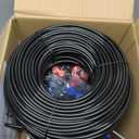 300FT Drip Irrigation System Kit, Quick Push-to-Connect Auto Garden Watering Irrigation System with 70FT 1/2'' & 230FT 1/4'' Tubing, Adjustable Dripper Sprayers for Raised Bed, Lawn, Greenhouse