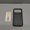 TORRAS Shockproof for iPhone 17 Pro Max Case with Camera Control Button, [12FT Military Grade Drop Protection] Enhanced Grip & Soft Touch Translucent Slim 17 Pro Max Case [3 colors Buttons], Black