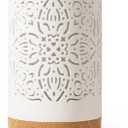 Earnest Living Essential Oil Diffuser White Ceramic Diffuser 100 ml Timers Night Lights and Auto Off Function Home Office Humidifier Aromatherapy Diffusers for Essential Oils