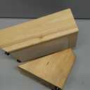 Farberware Edgekeeper Triple Rivet Block Set with Built in Knife Sharpener, 16-Piece, Black