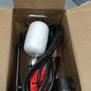 LANCHEZ 1/2 HP Submersible Sump Pump Cast Iron and Stainless Steel with Integrated Vertical Float Switch, 5200 GPH Sewage/Effluent Pump for Basement, Basin, Sewage System, 1-1/2" NPT Discharge