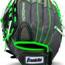 Franklin Sports Fastpitch Softball Gloves - Windmill Adult + Youth Fielding Gloves - 11" or 12" - Pink + Green (Green)