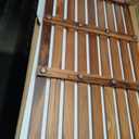 Teak Bath Mat 32"x18" Extra Large - Solid Wood Shower Mat for Bathroom, Spa & Outdoor Use - Non-Slip Fast-Drying Design - Natural Teak Wood - Wide Slat Floor Mat for Tub & Pool