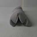 DONAMA Cervical Pillow for Neck and Shoulder,Contour Memory Foam Pillow,Ergonomic Neck Support Pillow for Side Back Stomach Sleepers with Pillowcase (Queen Size 24.8"Lx14.96"Wx5.51"H, Light Grey)