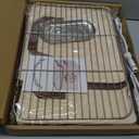 Folding Bread Proofing Box with 68-131 Temp Control & 99H Timer,Dough Proofing Box with Metal Rack Warming Proofer for Sourdough, Bread Baking, Pizza, Yogurt,Space-Saving & 6-Layer Fabric,Beige
