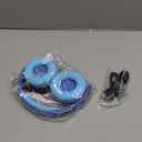 iClever BTH22 Kids Bluetooth Headphones, 60H Play Time, USB C Fast Charging, Bluetooth 5.4, AUX Cord, Safe Volume 74/85 BBA, Toddler Headphones for iPad/Tablet/Travel/School, Blue