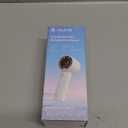 JISULIFE Handheld Turbo Fan, 5000mAh Rechargeable Portable Fans,Up to 28 Hours Working,5 Speed Strong Wind,Personal Mini Fan for Travel Outdoor Camping Beach MakeupGray (LED Display)