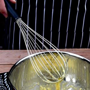 Hand whisk,Manual Egg Whisk Stainless Steel Whisk For Frothing And Creaming And Buttering Household Hand Mixer