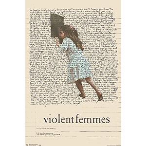 Trends International VIolent Femmes - Lyric Girl Tea Towel Wall Poster, 14.725" x 22.375", Premium Unframed Version
